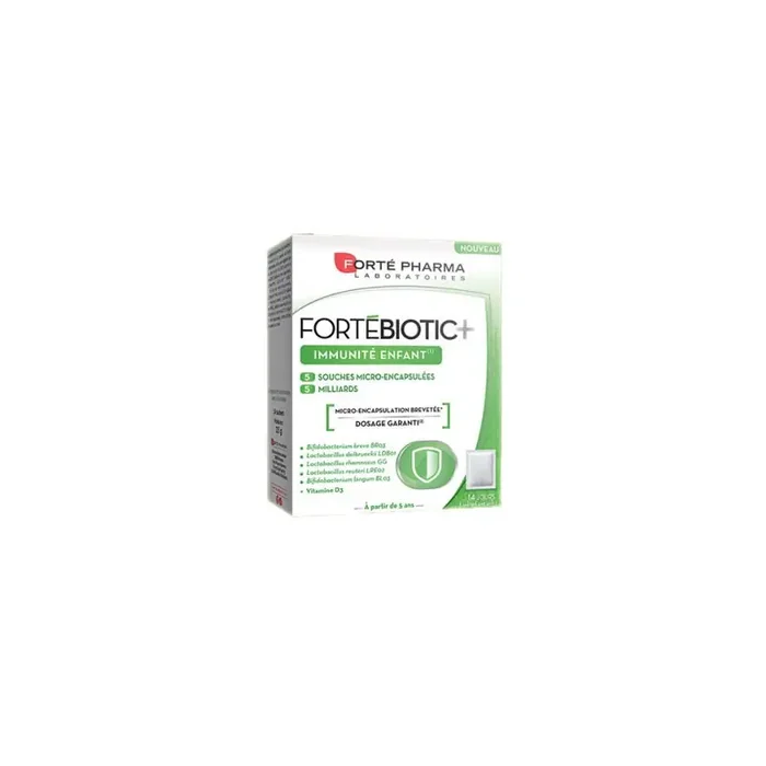 FORTEBIOTIC+ IMMUNITÉ ENFANT 14 SACHETS FORTE PHARMA