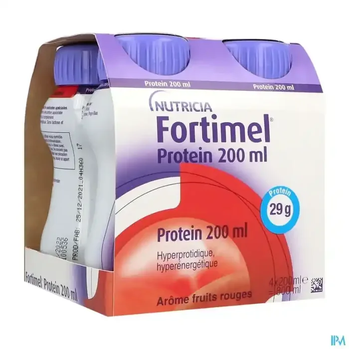 Fortimel protein fruits rouges 200ml x4