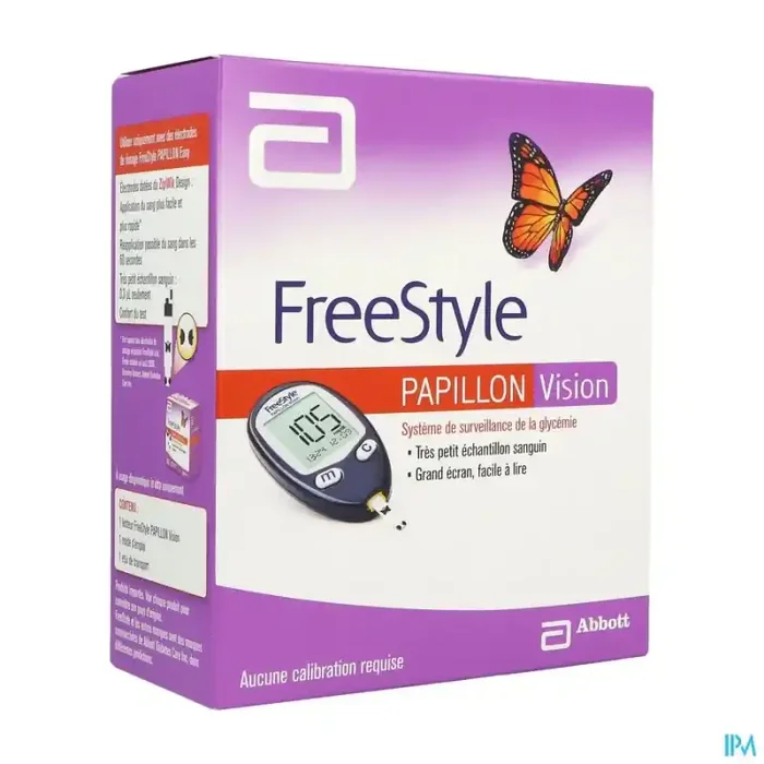 Freestyle papillon vision kit lecteur de glycemie