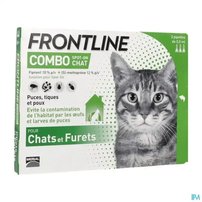 Frontline combo chat spot on solution 0ml5 x3