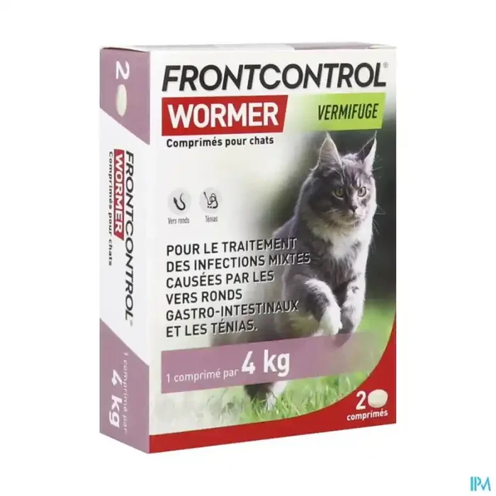 Frontline frontcontrol wormer chat comprime sécable 2