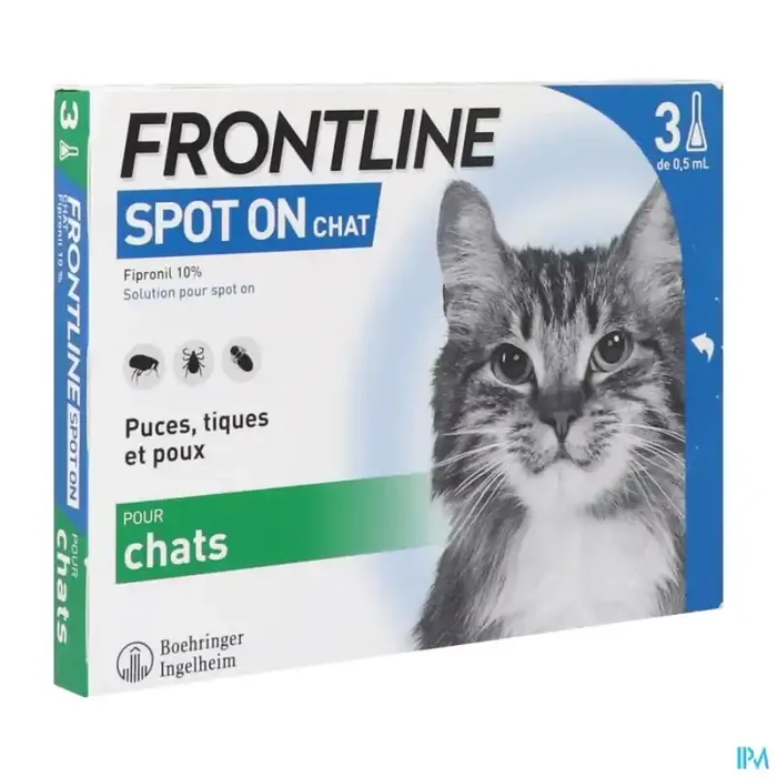 Frontline spot on chat solution 0ml5 x3