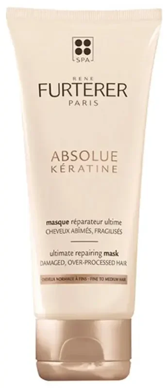 FURTERER Absolue Kératine Cure Renaissance Masque Cheveux Epais 100ml – Type Cheveux normaux à fins