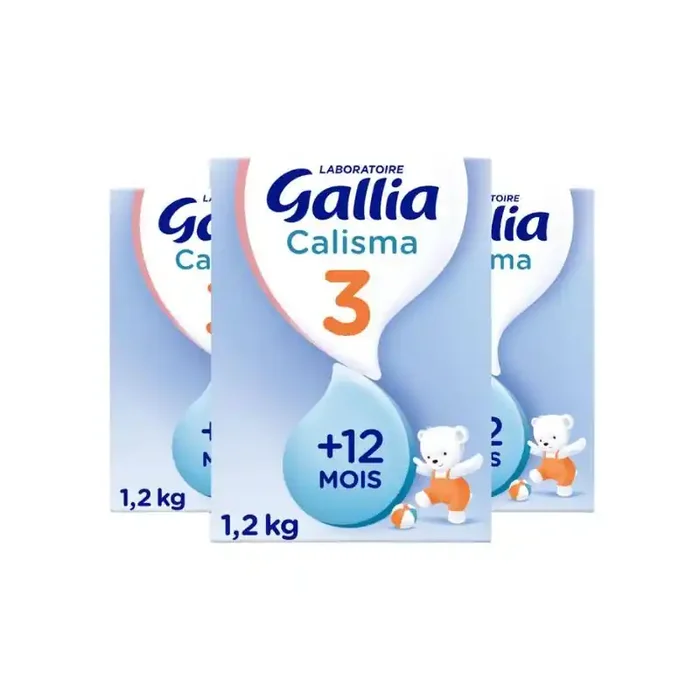 Gallia calisma croissance 3 lait + 12 mois 1.2kg