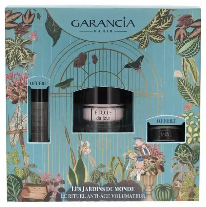Garancia Coffret Meno-Expert Étoile du Jour Crème Rose Suprême Volumatrice 40 ML et Sa Routine Anti-Âge Offerte
