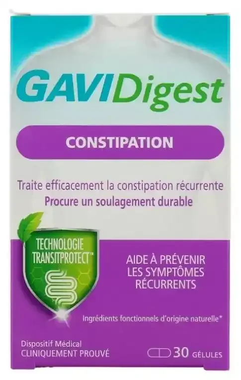 GAVIDigest Constipation Récurrente 30 Gélules