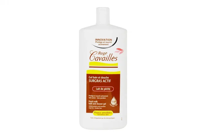 Gel bain & douche lait pêche 750ml