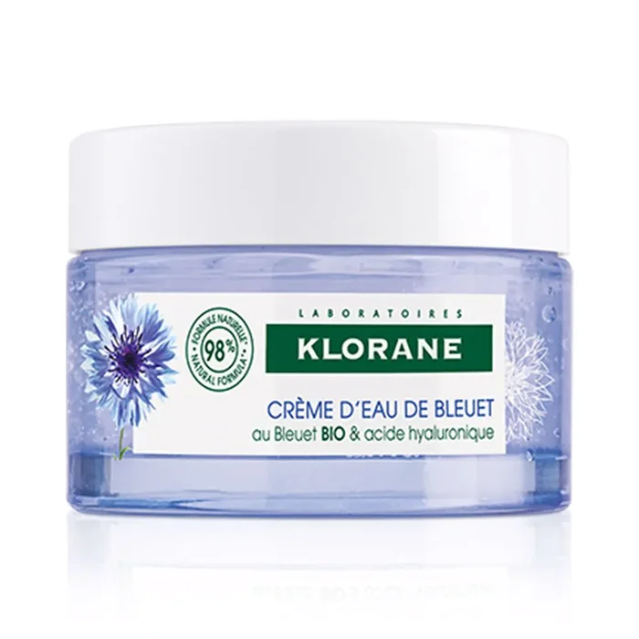 Gel-crème BIO Bleuet & ACIDE HYALURONIQUE visage et yeux 50 ml