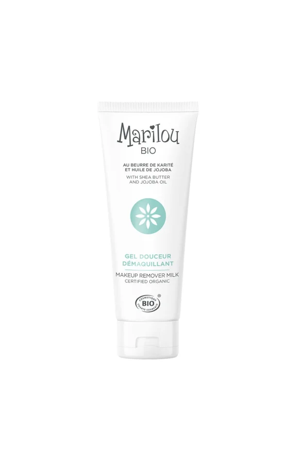 Gel démaquillant bio – Beurre de karité & huile de jojoba – Visage – 75 ml
