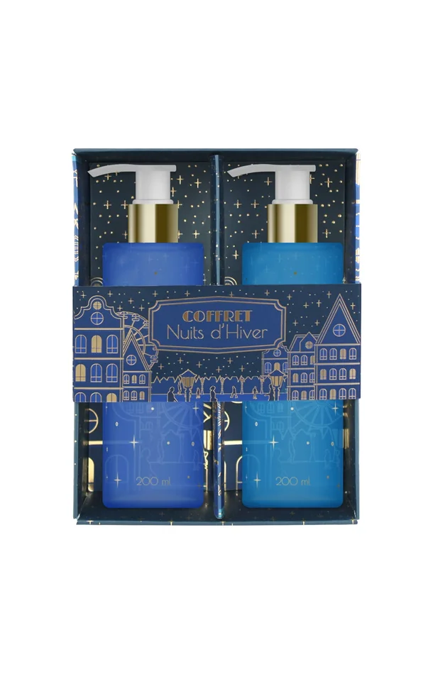 Gel douche & bain moussant – Nuits d’hiver – 2 x 200 ml
