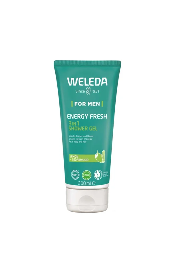 Gel douche 3-en-1 – Energy Fresh – Homme – 200 ml