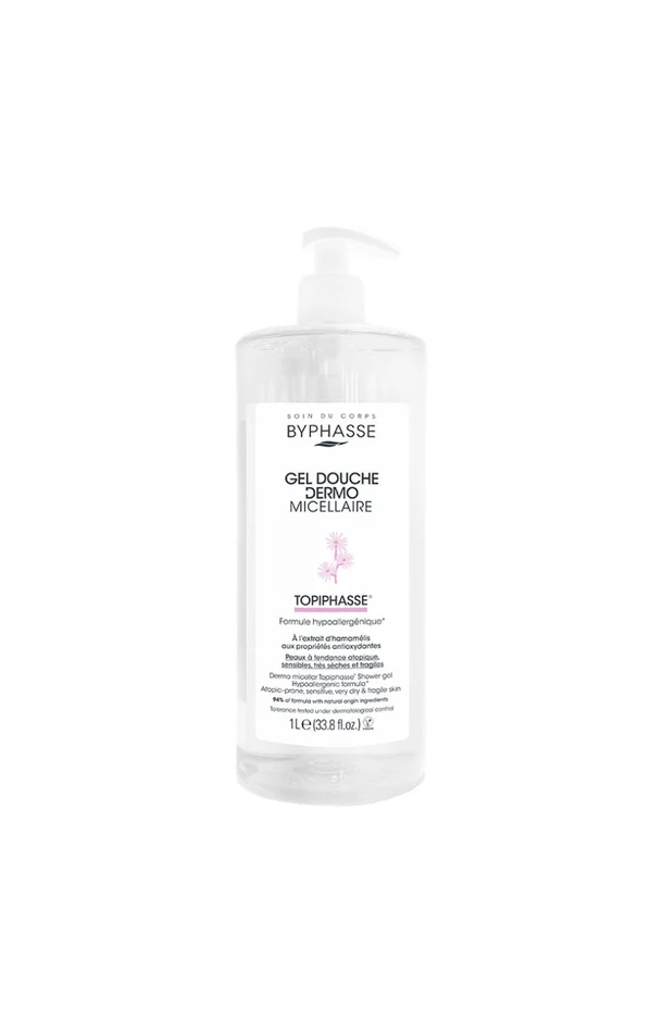 Gel douche – Topiphasse – Peaux à tendance atopiques – 1 L