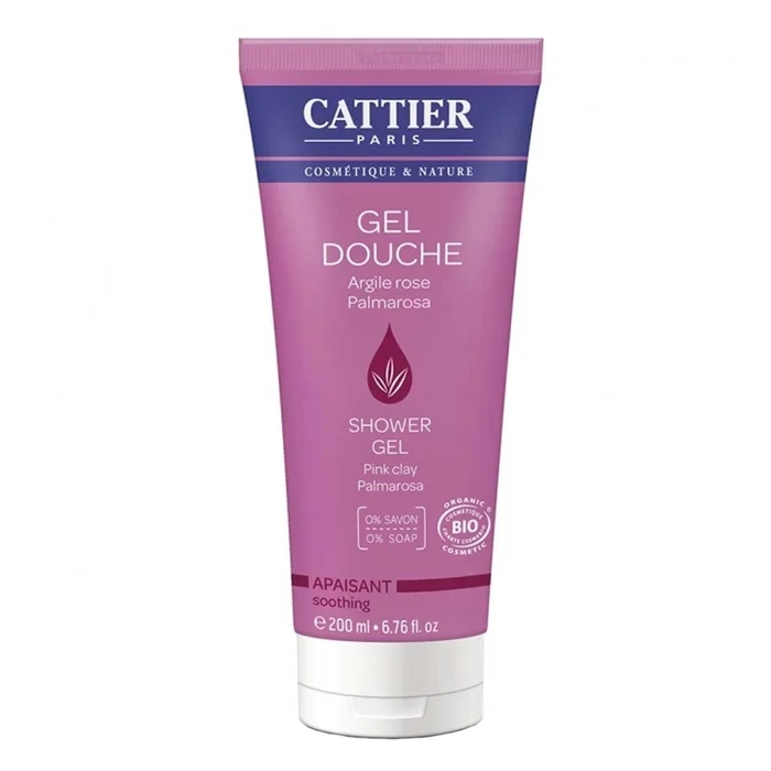 Gel Douche Apaisant – Argile Rose Palmarosa 200 ml