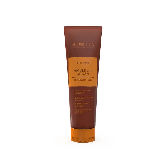 GEL DOUCHE AURODHEA- PARFUM AMBRE ET ARGAN – 250 ML – BS13