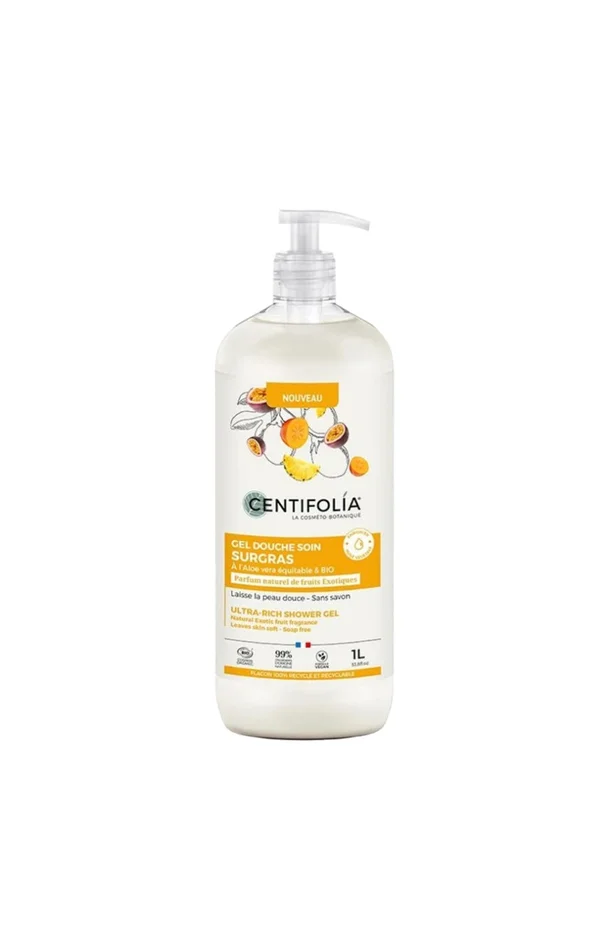 Gel douche bio – Fruits exotiques – Corps – 1L