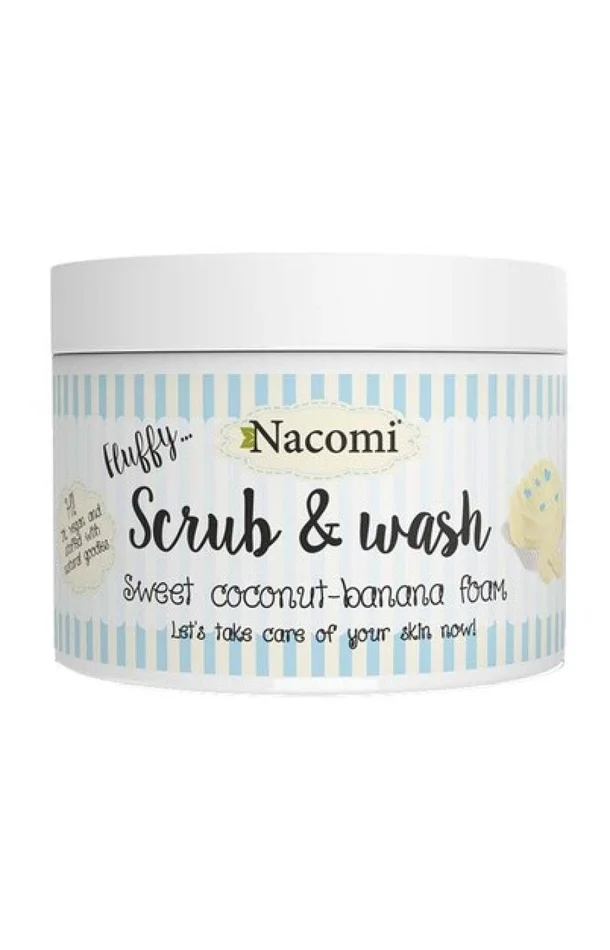 Gel douche exfoliant mousse – Coconut & banana – Corps – 180 ml