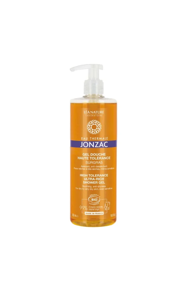 Gel douche haute tolérance bio – Surgras – Corps – 500 ml