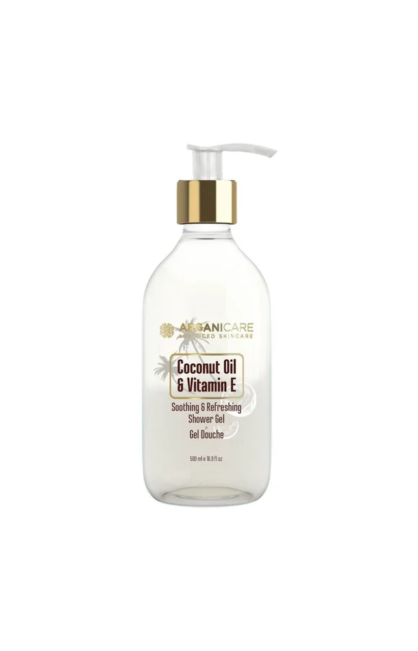 Gel douche hydratant – Huile de coco & vitamine E – 500 ml