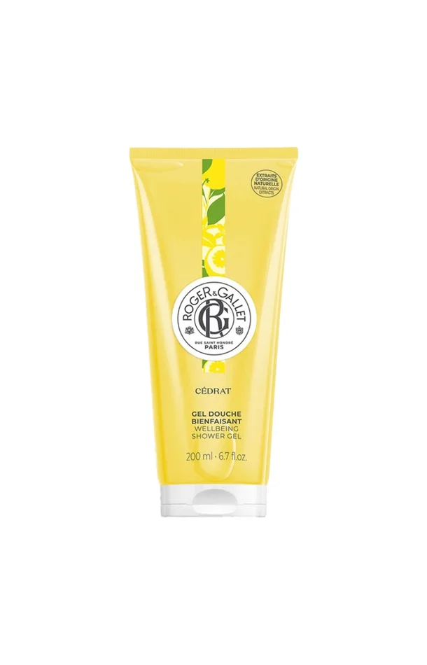 Gel douche naturel – Cedrat – 200 ml
