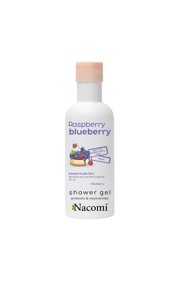 Gel douche rajeunissant – Framboise & myrtille – Corps – 300 ml