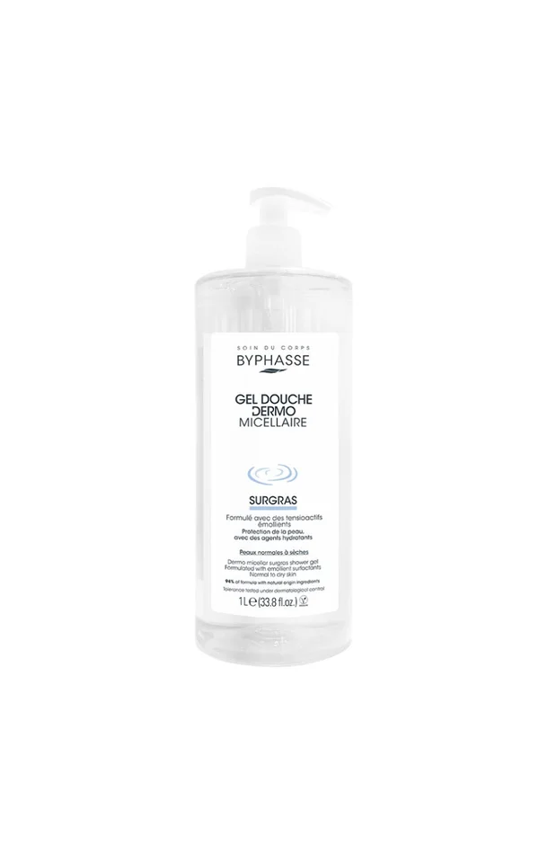 Gel douche surgras – Peaux normales à sèches – 1 L