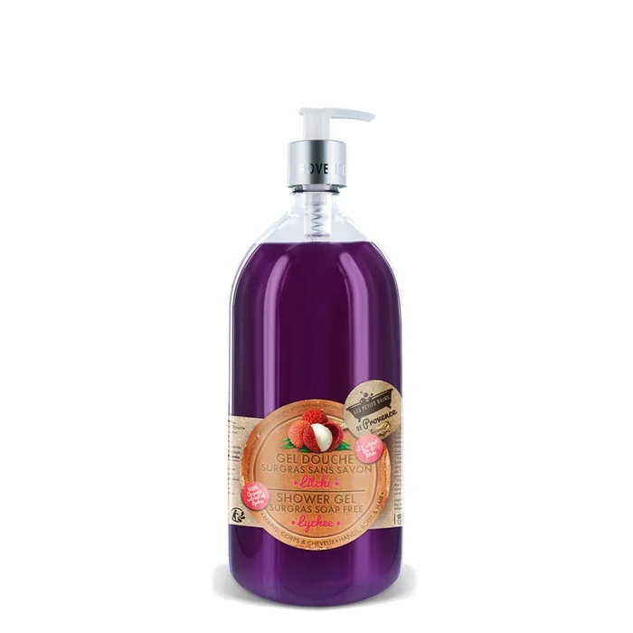 Gel Douche Surgras Sans Savon – Parfum Litchi