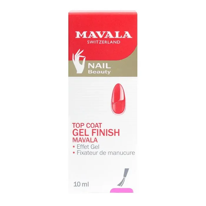 GEL FINISH TOP COAT 10ML MAVALA
