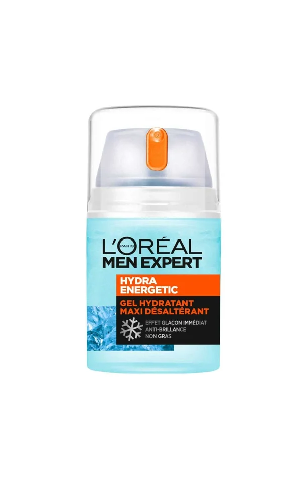 Gel hydratant désaltérant – Hydra Energetic – Homme – Visage