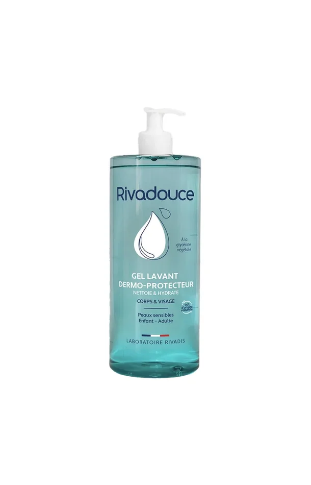 Gel lavant dermo-protecteur naturel – Visage & corps – 1 L