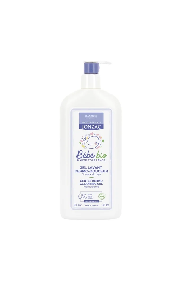 Gel lavant douceur bio – Corps & cheveux – Bébé – 500 ml