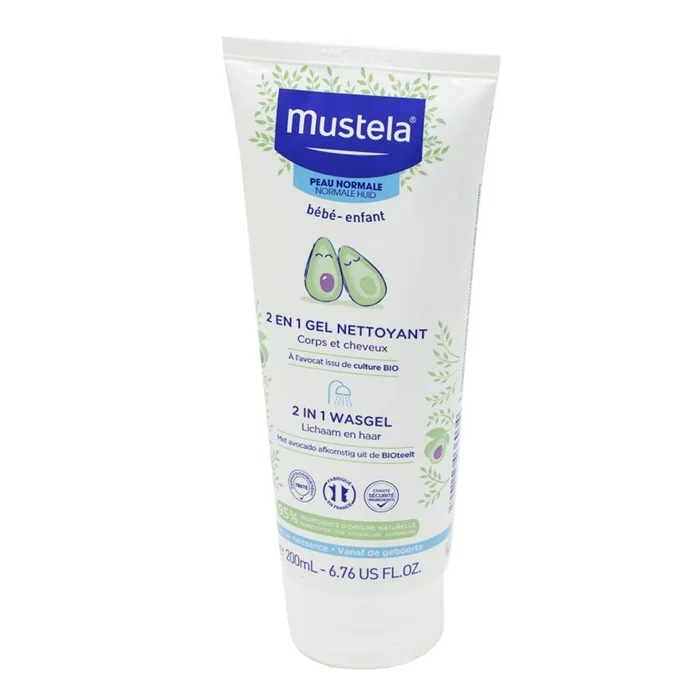 Gel Nettoyant Bio 2 en 1 – Corps et Cheveux 200 ml