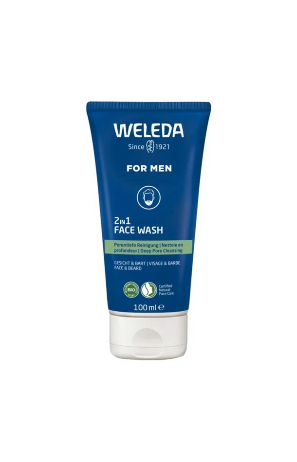 Gel nettoyant visage 2-en-1 – Homme – 100 ml