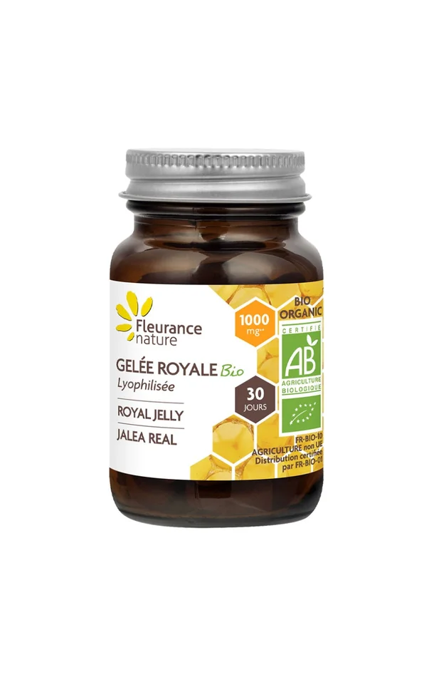 Gelée royale lyophilisée bio – Défenses immunitaires – 1 mois