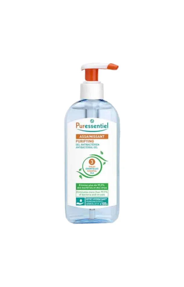 Gels antibactériens assainissant – Herbes essentielles – Mains – 2 x 250 ml
