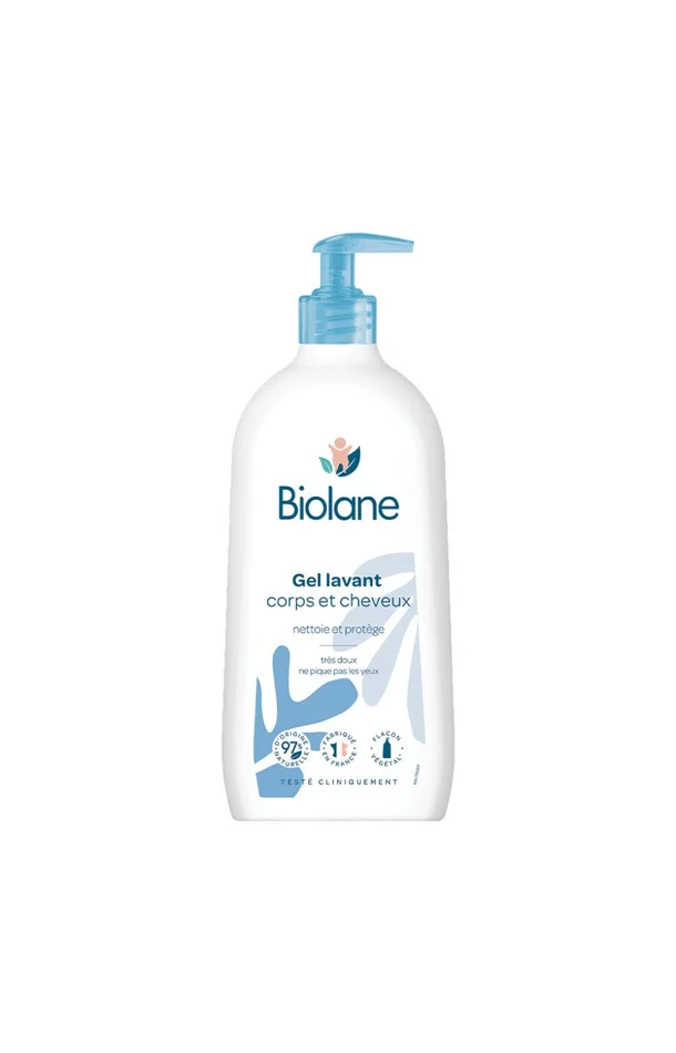 Gels lavants 2-en-1 bio – Corps & cheveux – Bébé – 2 x 750 ml