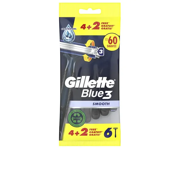 Gillette Lamette da barba usa e getta BLUE 3