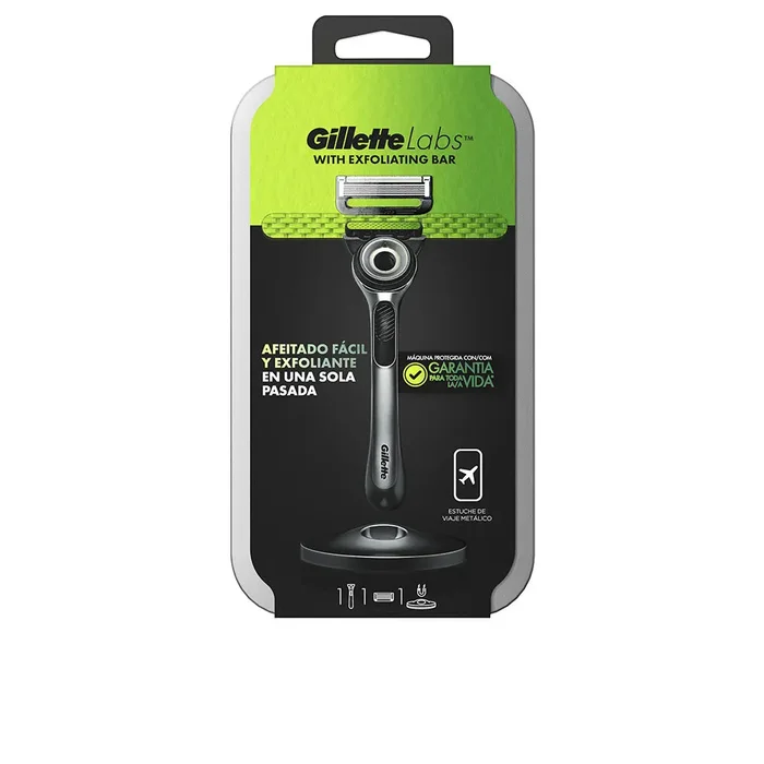 Gillette, Macchina SKINCARE LABS + 1 ricarica + custodia da viaggio