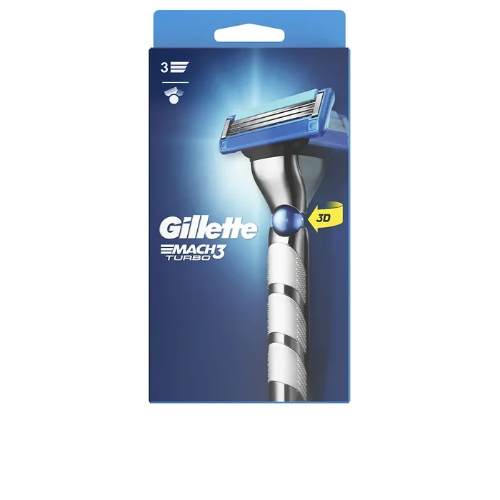 Gillette MACH 3 TURBO máquina + 1 recambio