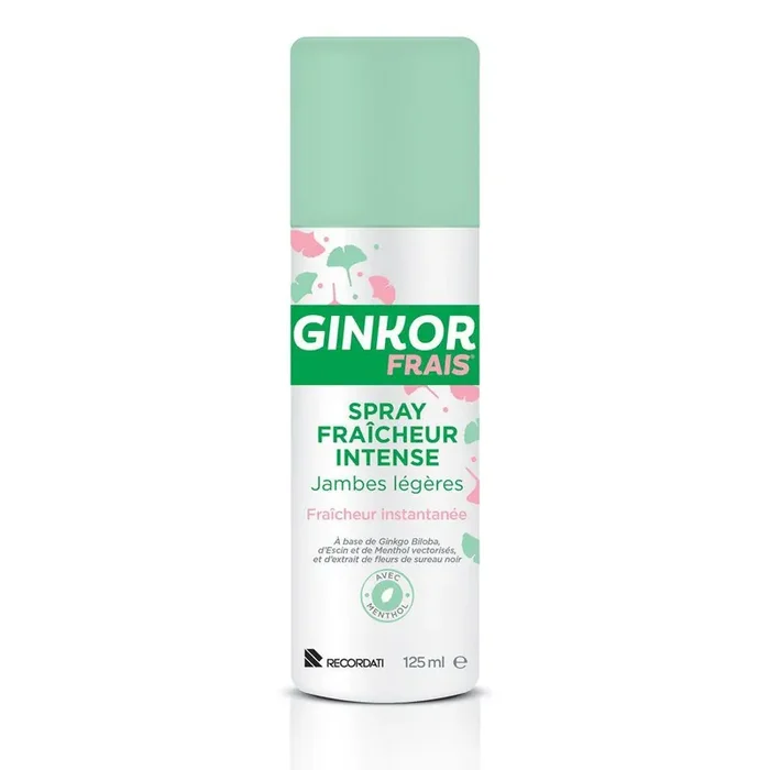 Ginkor Spray Frais Intense 125ml Ginkor