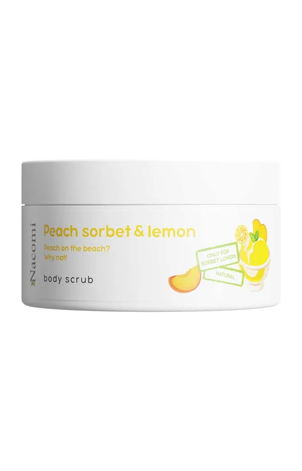 Gommage – Sorbet pêche & citron – Corps – 100 ml