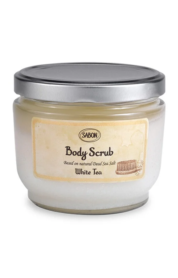 Gommage aux sels de la mer Morte – Thé blanc – Corps – 600 g