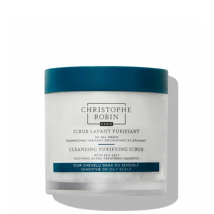 Gommage lavant purifiant au sel marin Christophe Robin 250 ml