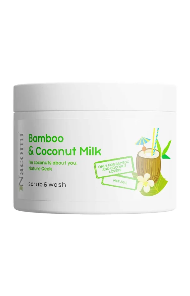 Gommage moussant – Bambou & lait de coco – Corps – 180 ml