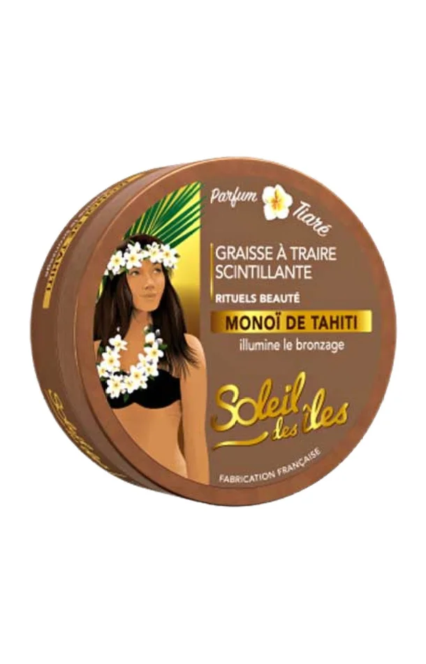 Graisse à traire scintillante – Parfum tiaré – 150 ml