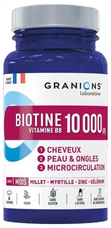 Granions Biotine 10 000 ?g – Vitamine B8
