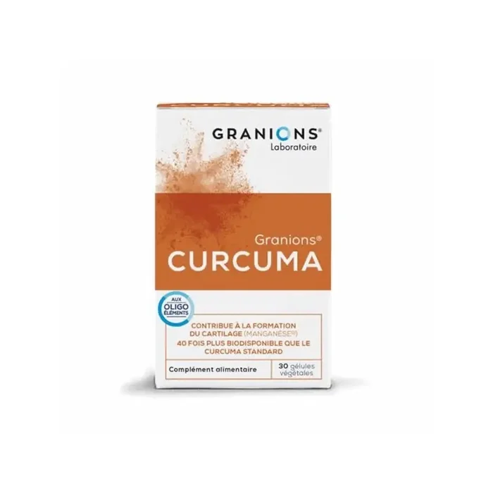 Granions curcuma 30 gelules 12g
