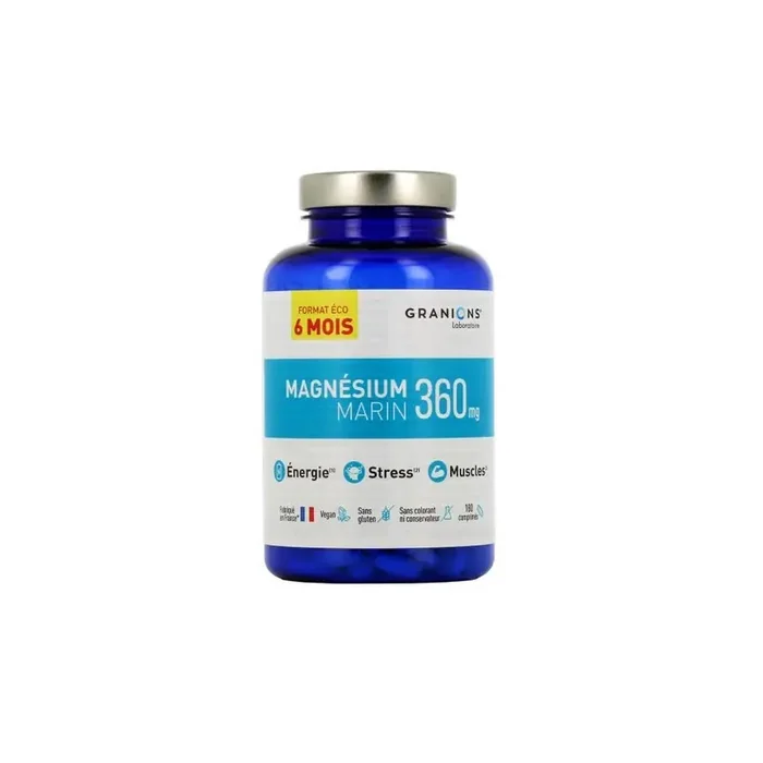 Granions Magnesium Marin 360mg 6 mois