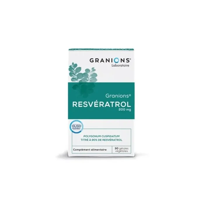 Granions resveratrol 30 gelules 11g