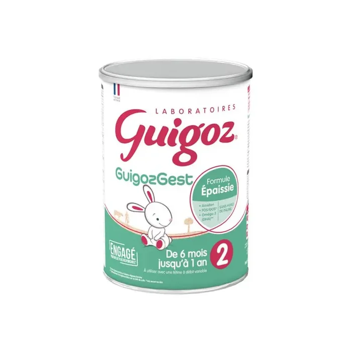 Guigoz Guigozgest lait 2eme age de 6 a 12 mois 800gr