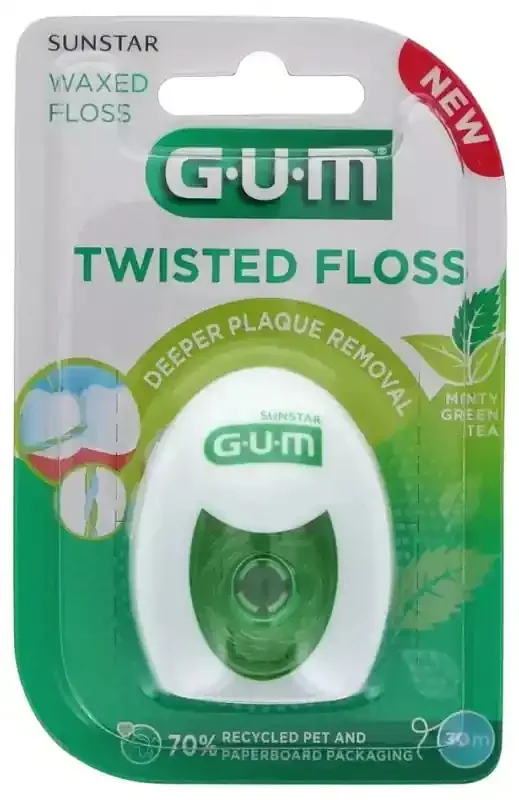 Gum Fil Dentaire Twisted Floss 30 m